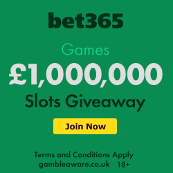 bet365 Million Pound Slots Giveaway